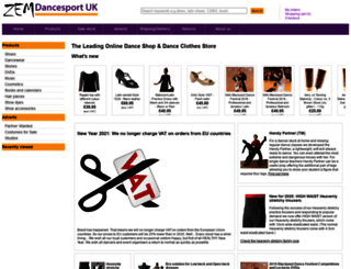dancesport-uk.com screenshot