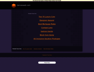 dancesweb.com screenshot