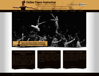 danceteachonline.com screenshot