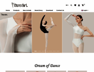 dancewearchina.com screenshot