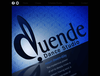 dancewithduende.com screenshot