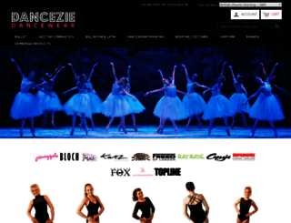 dancezie.com screenshot