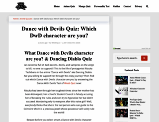 dancingdiablo.com screenshot