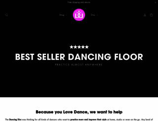 dancingdisc.com screenshot