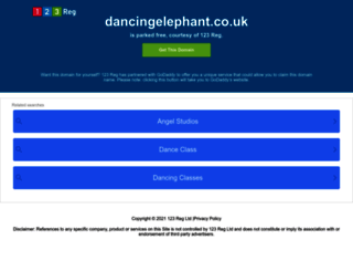 dancingelephant.co.uk screenshot