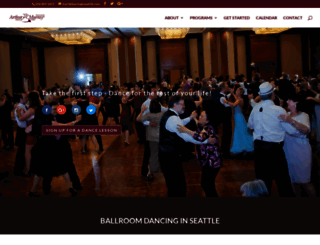 dancinginseattle.com screenshot