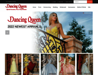 dancingqueendress.com screenshot