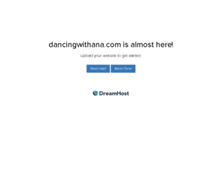 dancingwithana.com screenshot