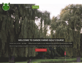 dandefarmsgolf.com screenshot