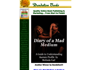 dandelion-books.com screenshot