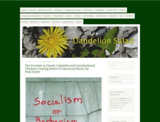 dandelionsalad.wordpress.com screenshot