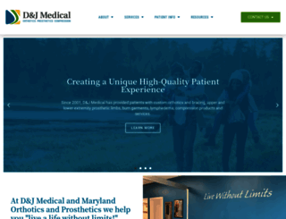 dandjmedical.com screenshot