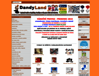 dandyland.cz screenshot