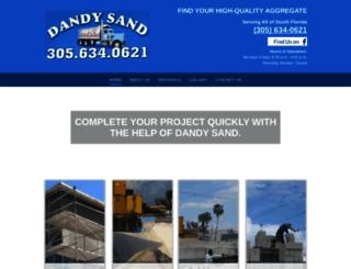 dandysand.com screenshot