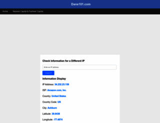 dane101.com screenshot