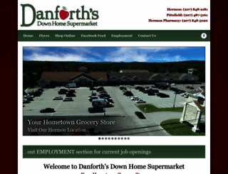 danforthssupermarket.com screenshot