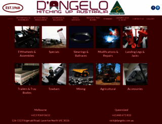 dangelo.com.au screenshot