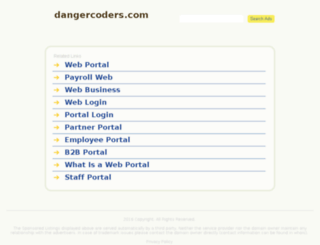 dangercoders.com screenshot