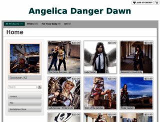dangerdawn.storenvy.com screenshot