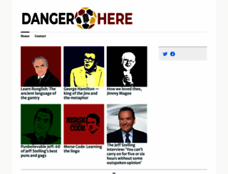 dangerhere.com screenshot