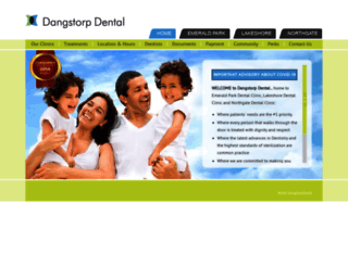 dangstorpdental.com screenshot