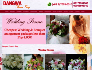 dangwaflowershop.com screenshot