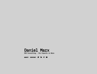 daniel-marx.at screenshot