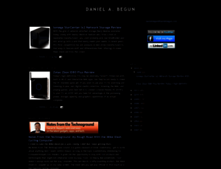 danielbegun.com screenshot