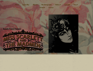 daniellefrench.com screenshot