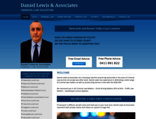 daniellewislegal.com.au screenshot
