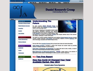 danielresearchgroup.com screenshot