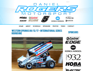 danielrogersmotorsport.com screenshot