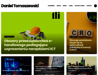 danieltomaszewski.pl screenshot