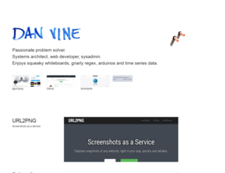 danielvine.com screenshot