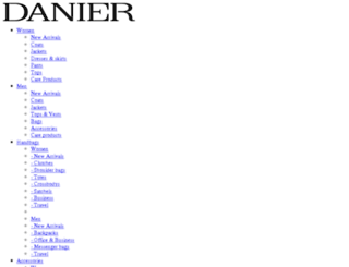 danier.mwnewsroom.com screenshot
