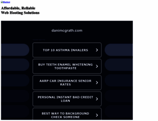 danimcgrath.com screenshot