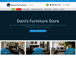 danisfurniture.com screenshot