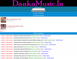 dankamusic.in screenshot