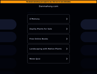 danmahony.com screenshot