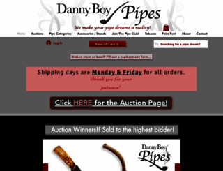 dannyboypipes.com screenshot
