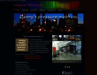 dannyspressurewashinc.com screenshot