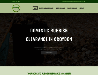 dannytherubbish-croydon.co.uk screenshot