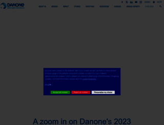 danone.com screenshot