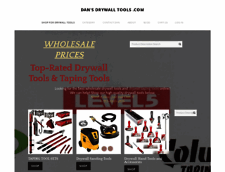 dansdrywalltools.com screenshot