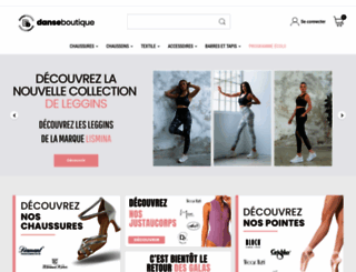 danse-boutique.com screenshot
