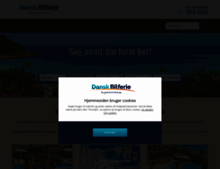 danskbilferie.dk screenshot