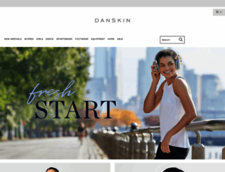 danskin.com screenshot