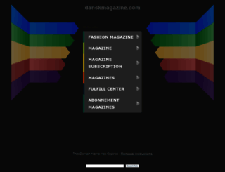 danskmagazine.com screenshot