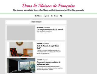 danslamaisondefrancoise.fr screenshot