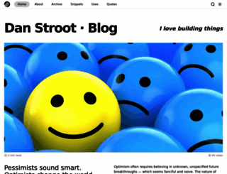 danstroot.com screenshot